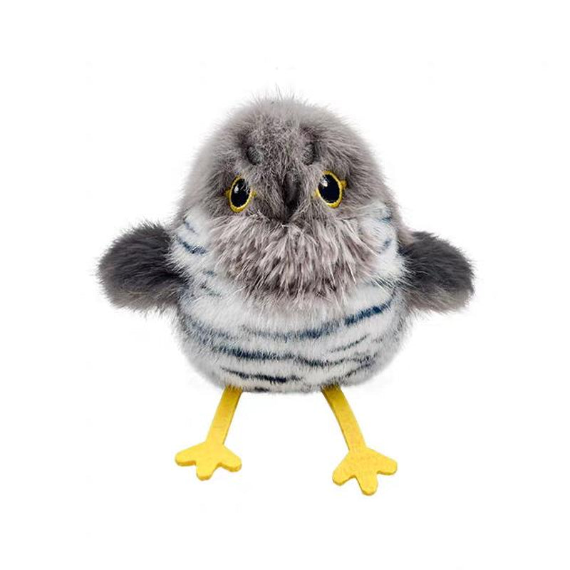 Potaroma Cat Toys Flapping Bird (DON'T FLY), Lifelike Chirping Cat Kicker (DON'T FLY), Rechargeable Touch Activated Interactive Kitten Toy