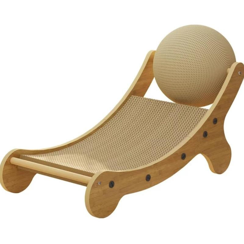 Cat Scratching Board Does Not Drop Paper Scraps Cat Scratching Board Cat Bed Integrated Claw Grinding Board Cat Chair Toy