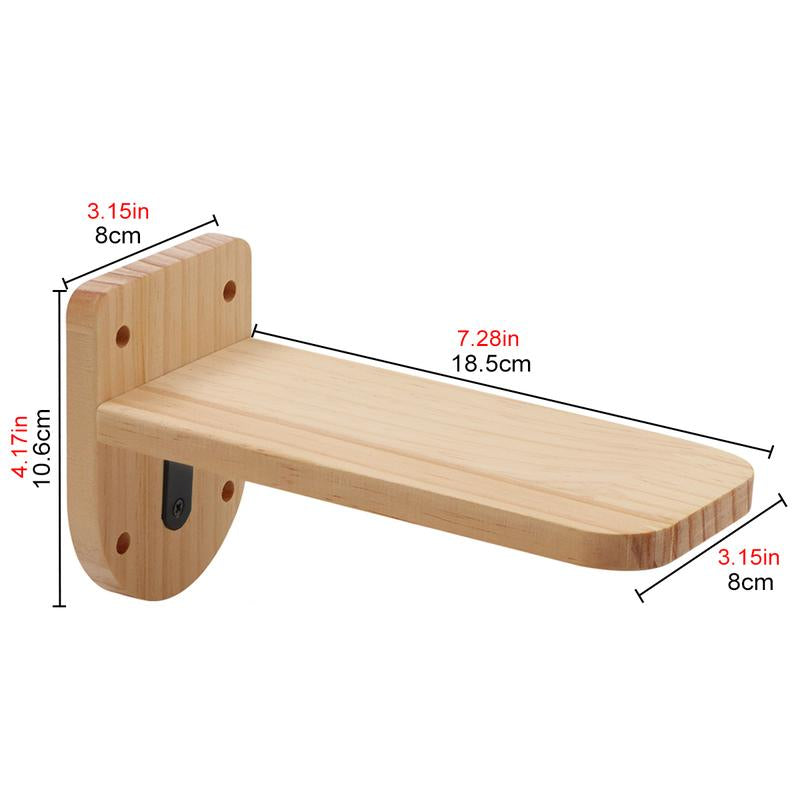 Cat Wall Shelves Wooden Cat Wall Climbing Steps Cat Wall Ladder Stairs Wall Mounted Cat Climbing Step Cat Wall Shelf Cat Climber for Cats Perch Platform