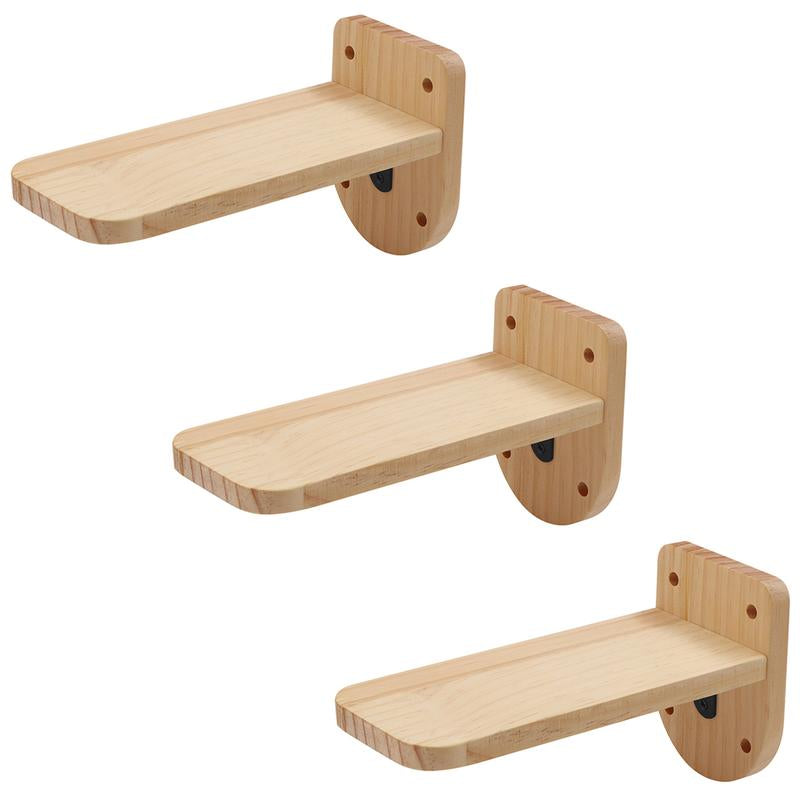 Cat Wall Shelves Wooden Cat Wall Climbing Steps Cat Wall Ladder Stairs Wall Mounted Cat Climbing Step Cat Wall Shelf Cat Climber for Cats Perch Platform