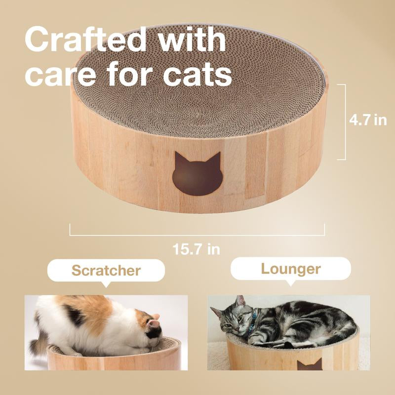 Cozy Cat Scratcher Bowl (Cat)