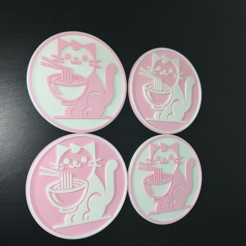 Purr-Fect Cat Coasters for Cats or for You! (Set of 4)