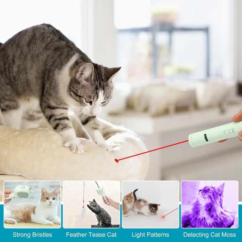 3 in 1 Cat Brush, Cat Brush with Release Button, Cat Brushes for Indoor Cats,Cat Grooming Brush,Cuddles and Meow,Cat Brush with Release Button, Cat Brushes for Indoor Cats Shedding,Cat Brush for Long or Short Haired Cats,Cuddles and Meow