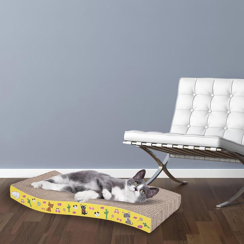 Cat Scratching Board, 1 Count Cat Scratcher Toy, Cat Grinding Claw Toy, Cat Scratching Pad