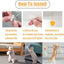 5 PCS Interchangeable Teaser Wand Cat Toy, Hanging Cat Feather Toys, Telescopic Interactive Cat Toys for Indoor Cats