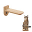 Cat Wall Shelves Wooden Cat Wall Climbing Steps Cat Wall Ladder Stairs Wall Mounted Cat Climbing Step Cat Wall Shelf Cat Climber for Cats Perch Platform