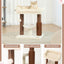 Christmas Cat Gift Cat Tree Tower, Cat Scratching Post for Indoor Cats, Featuring with Super Cozy Perch, Cat Self Groomer and Interactive Dangling Ball Great for Kittens, Elderly Cats, Adult Cats, Small Space