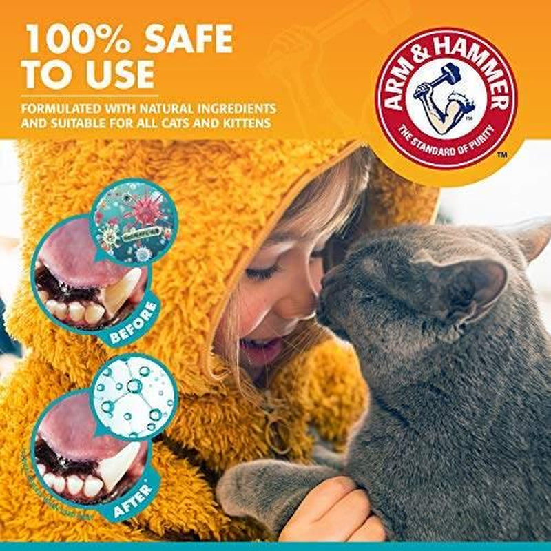 Arm & Hammer Pet Dental Kit for Cats | Tasty Tuna | 3-Piece Set
