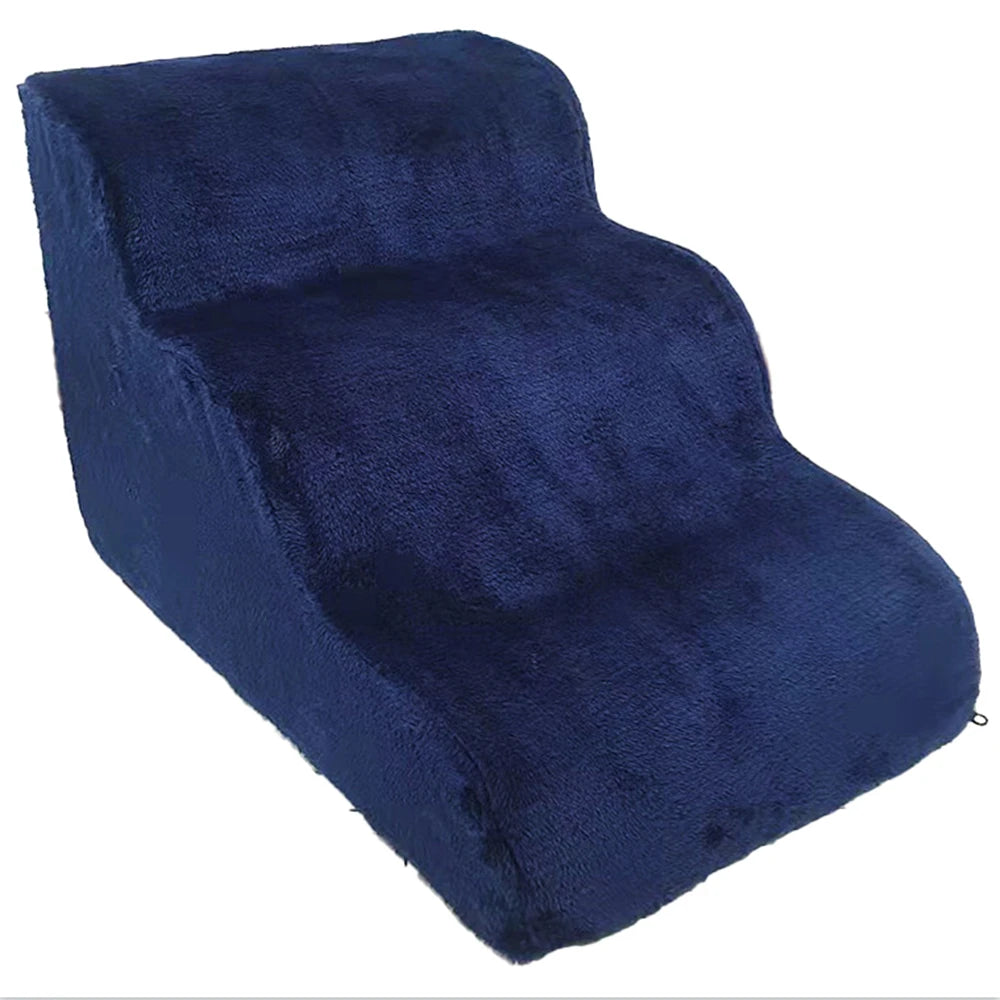 Ramp Stairs Dog Stairs Non-Slip Pet Ramp Stairs Dog Ramp for Bed Pet Dog Steps 3 Tiers Training Stairs Removable and Washable
