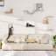 [Dealsforyoudays] 5-Piece Wall Mounted Cat Climbing Set – Soft House, Cat Scratching Board, Cat Tree, Cat Hammock & Cat Juamping Platform[Fathersdaygift]