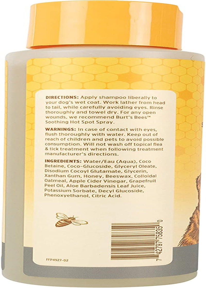 for Pets Naturally Derived Skin Soothing Shampoo with Honey - Dog Shampoo for All Dogs and Puppies - Safe for Dogs with Dry and Sensitive Skin - Made in USA, 16 Ounces