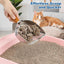 Misofog Cat Litter Scoop with Hook Heavy Duty Stainless Steel Sifter for Litter Box with Deep Shovel Durable Kitty Metal Scooper for Litter Box Kitten Pooper Lifter with 2 Different Width Sifter - Litterbox