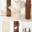 Christmas Cat Gift Cat Tree Tower, Cat Scratching Post for Indoor Cats, Featuring with Super Cozy Perch, Cat Self Groomer and Interactive Dangling Ball Great for Kittens, Elderly Cats, Adult Cats, Small Space