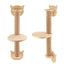 Wooden DIY Cat Scratching Post, Cat Climbing Frame for Indoor Cat, Cat Furniture Cat Supplies