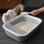 Foldable Semi-Enclosed Large Cat Litter Box, Cat Toilet, Cat Litter Tray, Cat Waste Basket, Cat Supplies