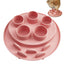 Puzzle Feeder Cat Slow Feeder, IQ Training & Mental Stimulating, Silicone Bowl for Indoor Cats, Multicoloured, Dishwasher Safe