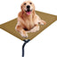 Elevated Dog Bed for Large Dogs, Raised Dog Bed with Breathable Mesh, Non Slip, Easy to Clean, 50.5 Inches, Brown