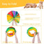Cat Toys Set - 22Pcs Interactive Cat Toys for Kittens & Indoor Cats with Rainbow Tunnel, Feather Teaser Wand, Sisal Mice, Bell Balls & Crinkle Balls