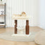 Christmas Cat Gift Cat Tree Tower, Cat Scratching Post for Indoor Cats, Featuring with Super Cozy Perch, Cat Self Groomer and Interactive Dangling Ball Great for Kittens, Elderly Cats, Adult Cats, Small Space