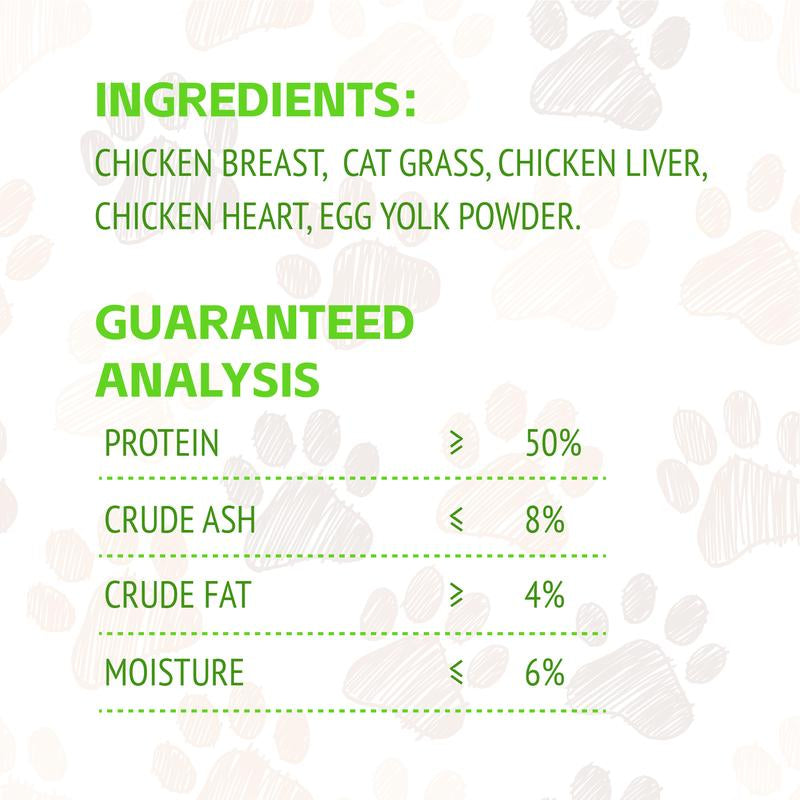 BAYPIE 3.5Oz Cat Grass Teething Stick, Delicious Cat Treat Snack Edible Cat Chew Toy for Teeth Cleaning and Hairball Removal in Cats