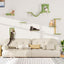 [Dealsforyoudays] 5-Piece Wall Mounted Cat Climbing Set – Soft House, Cat Scratching Board, Cat Tree, Cat Hammock & Cat Juamping Platform[Fathersdaygift]