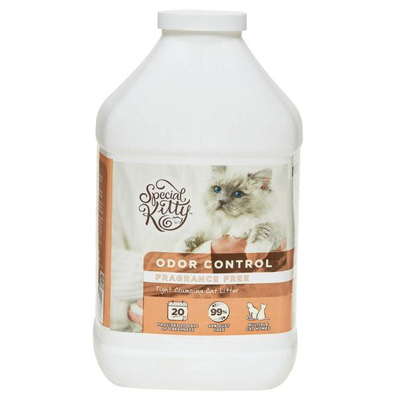 Scoopable Tight Clumping Cat Litter, Fragrance Free, 14 Lb.