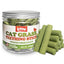 BAYPIE 3.5Oz Cat Grass Teething Stick, Delicious Cat Treat Snack Edible Cat Chew Toy for Teeth Cleaning and Hairball Removal in Cats