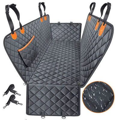 Dog Car Seat Cover Waterproof Pet Dog Carriers Travel Mat Hammock for Small Medium Large Dogs Car Rear Back Seat Safety Pad