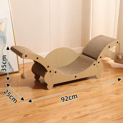 Cat Scratching Board Does Not Drop Paper Scraps Cat Scratching Board Cat Bed Integrated Claw Grinding Board Cat Chair Toy