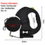 3M Retractable Dog Leash for Small Dogs Reflective Dual Pet Leash Lead 360 Swivel No Tangle Double Dog Walking Leash with Lights